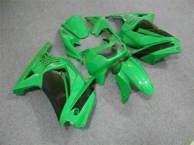 2008-2012 Kawasaki EX250 Motorcycle Fairings - Green Black Canada for Sale