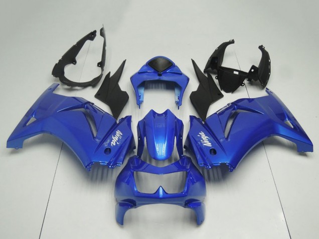 2008-2012 Kawasaki ZX250R Motorcycle Fairings - Blue Canada for Sale