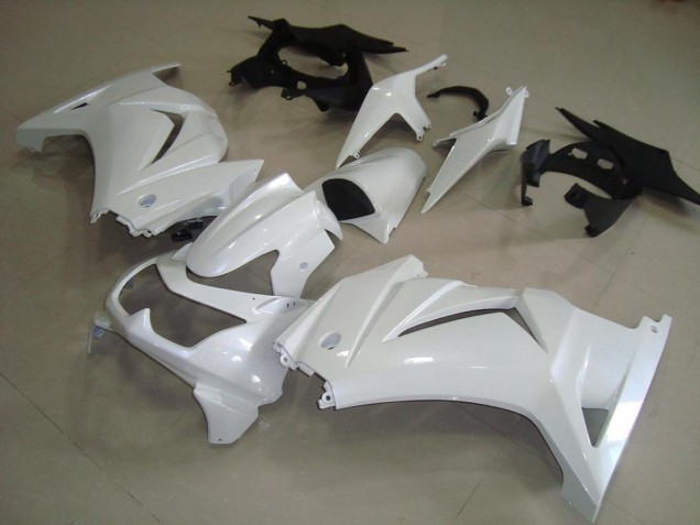 2008-2012 Kawasaki ZX250R Motorcycle Fairings - Pearl White Canada for Sale