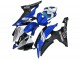 2008-2016 Yamaha YZF R6 Motorcycle Fairings - White Blue Matte Black Yamalube Canada for Sale