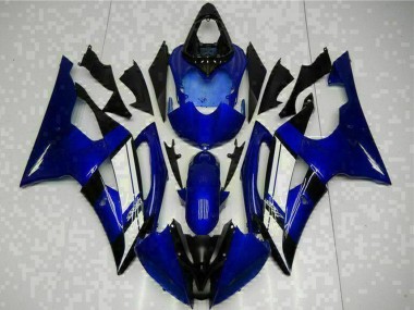 2008-2016 Yamaha YZF R6 Motorcycle Fairings - Blue White Canada for Sale