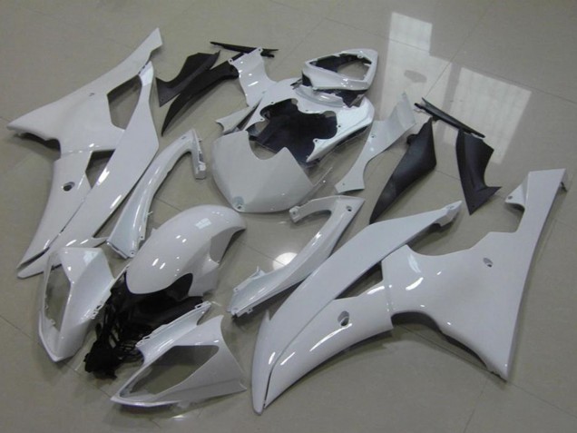 2008-2016 Yamaha YZF R6 Motorcycle Fairing - Glossy White Canada for Sale