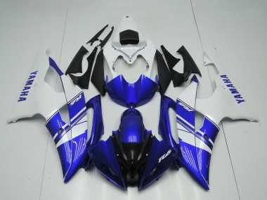 2008-2016 Yamaha YZF R6 Motorcycle Fairings - White Blue Black OEM Style Canada for Sale