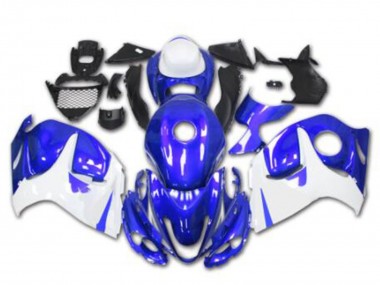 2008-2020 Suzuki GSXR 1300 Hayabusa Motorcycle Fairings - Blue White Canada for Sale
