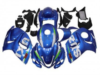 2008-2020 Suzuki GSXR 1300 Hayabusa Motorcycle Fairings - Blue White Green Canada for Sale