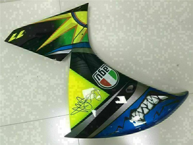 2009-2011 Yamaha YZF R1 Motorcycle Fairings - Blue Yellow Shark Canada for Sale