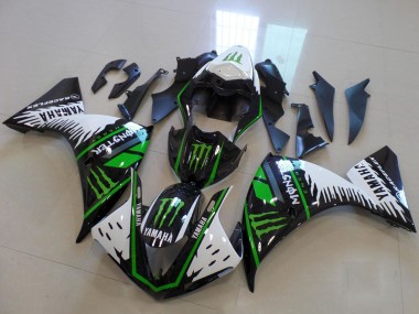 2009-2011 Yamaha YZF R1 Motorcycle Fairings - White Blue Black Green Monster Canada for Sale