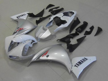 2009-2011 Yamaha YZF R1 Motorcycle Fairings - White Silver Canada for Sale