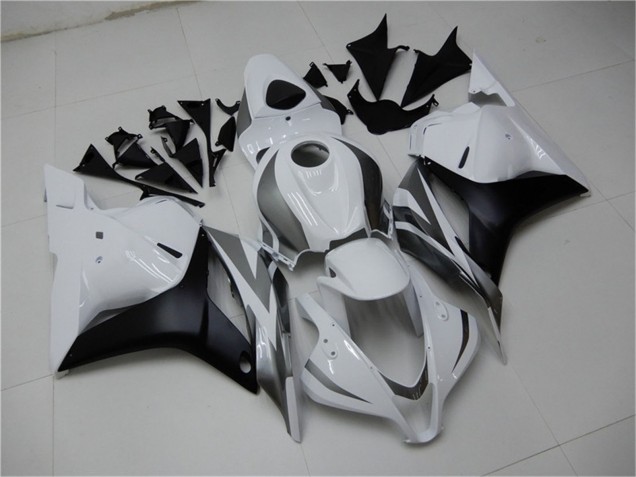 2009-2012 Honda CBR600RR Motorcycle Fairing - White Grey Matte Black Canada for Sale