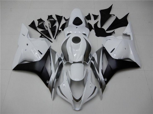 2009-2012 Honda CBR600RR Motorcycle Fairing - White Grey Matte Black Canada for Sale