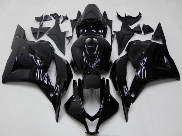 2009-2012 Honda CBR600RR Motorcycle Fairing Kits - Glossy Black Canada for Sale