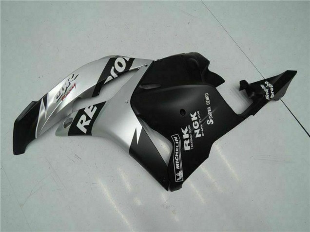2009-2012 Honda CBR600RR Motorcycle Fairings - Silver Matte Black Repsol Canada for Sale