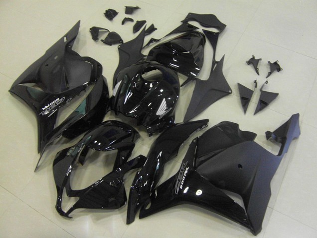 2009-2012 Honda CBR600RR Motorcycle Fairings - Glossy Black Matte Black OEM Style Canada for Sale