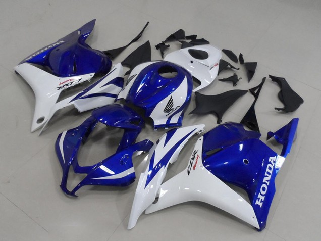 2009-2012 Honda CBR600RR Motorcycle Fairings - White Blue Canada for Sale