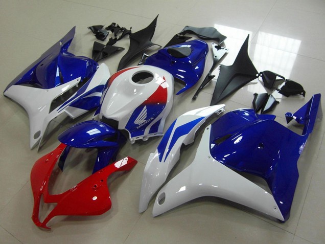 2009-2012 Honda CBR600RR Motorcycle Fairing - White Red Blue Canada for Sale
