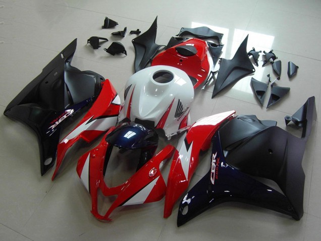 2009-2012 Honda CBR600RR Motorcycle Fairings - White Red Dark Blue Glossy Black Canada for Sale