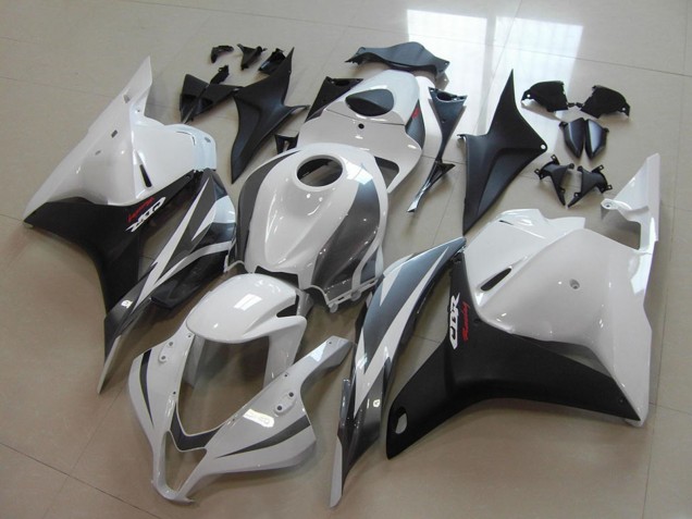 2009-2012 Honda CBR600RR Motorcycle Fairings - White Grey Matte Black Canada for Sale