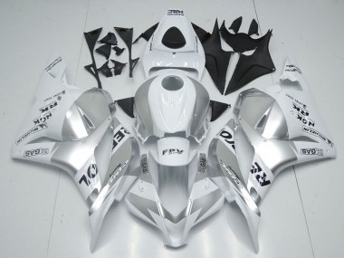 2009-2012 Honda CBR600RR Motorcycle Fairings - White Silver Black Repsol Canada for Sale