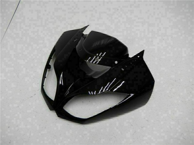 2009-2012 Kawasaki ZX6R Motorcycle Fairings - Glossy Black Gold Ninja Canada for Sale