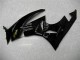 2009-2012 Kawasaki ZX6R Motorcycle Fairings - Glossy Black Gold Ninja Canada for Sale