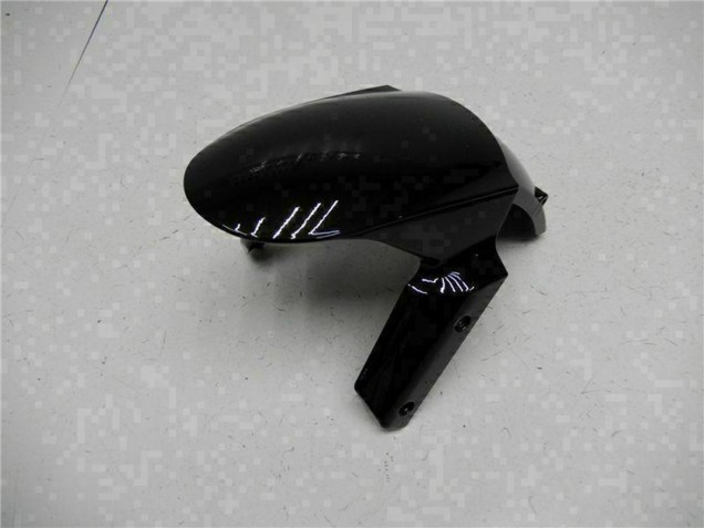 2009-2012 Kawasaki ZX6R Motorcycle Fairings - Glossy Black Gold Ninja Canada for Sale