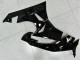 2009-2012 Kawasaki ZX6R Motorcycle Fairings - Glossy Black White Ninja Canada for Sale