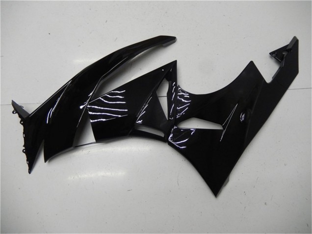 2009-2012 Kawasaki ZX6R Motorcycle Fairings - Glossy Black Canada for Sale