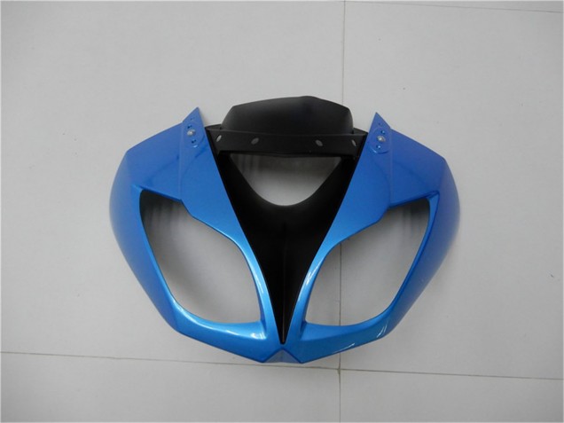 2009-2012 Kawasaki ZX6R Motorcycle Fairings - Light Blue Glossy Black Canada for Sale