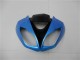 2009-2012 Kawasaki ZX6R Motorcycle Fairings - Light Blue Glossy Black Canada for Sale