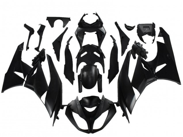 2009-2012 Kawasaki ZX6R Motorcycle Fairings - Matte Black Canada for Sale