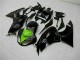 2009-2012 Kawasaki ZX6R Motorcycle Fairings - Glossy Black Green Canada for Sale