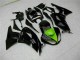 2009-2012 Kawasaki ZX6R Motorcycle Fairings - Glossy Black Green Canada for Sale