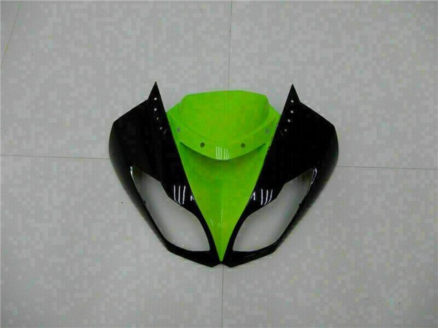 2009-2012 Kawasaki ZX6R Motorcycle Fairings - Glossy Black Green Canada for Sale