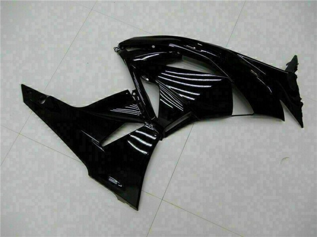 2009-2012 Kawasaki ZX6R Motorcycle Fairings - Glossy Black Green Canada for Sale