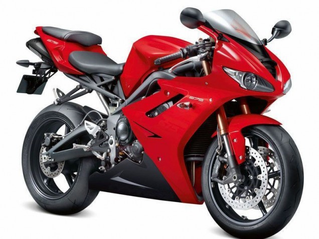 2009-2012 Triumph Daytona 675 Triple Motorcycle Fairing Kits - Red Canada for Sale