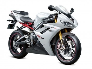 2009-2012 Triumph Daytona 675 Triple Motorcycle Fairings - Pearl White Black Canada for Sale