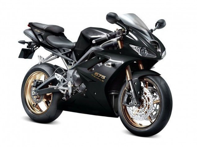 2009-2012 Triumph Daytona 675 Triple Motorcycle Fairings - Glossy Black Canada for Sale