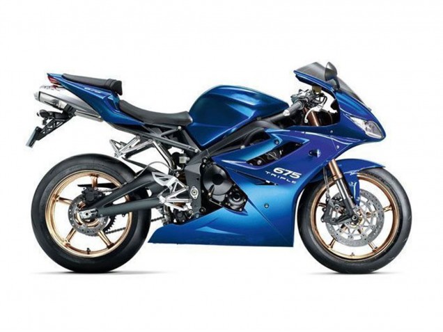2009-2012 Triumph Daytona 675 Triple Motorcycle Fairings - Blue Canada for Sale