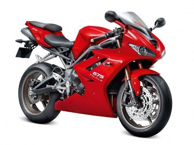2009-2012 Triumph Daytona 675 Triple Motorcycle Fairing - Red Canada for Sale
