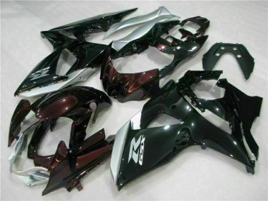 2009-2016 Suzuki GSXR 1000 Motorcycle Fairings - Glossy Black Silver White Canada for Sale