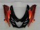 2009-2016 Suzuki GSXR 1000 Motorcycle Fairings - Orange Glossy Black Canada for Sale
