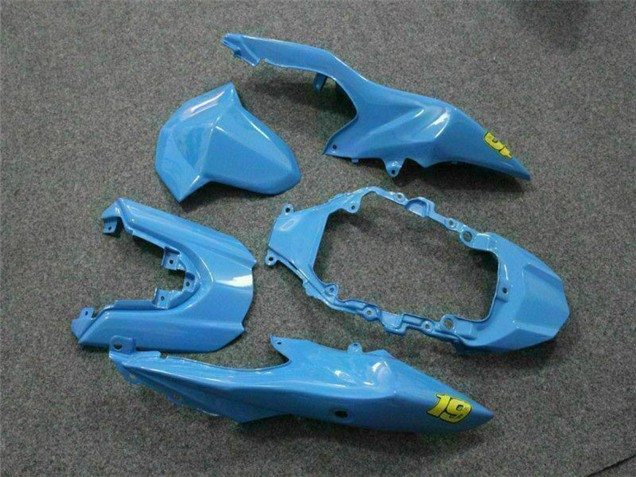 2009-2016 Suzuki GSXR 1000 Motorcycle Fairings - Blue Yellow Rizla 19 Red Canada for Sale