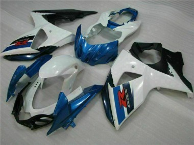 2009-2016 Suzuki GSXR 1000 Abs Fairings Kits - White Blue Black Canada for Sale