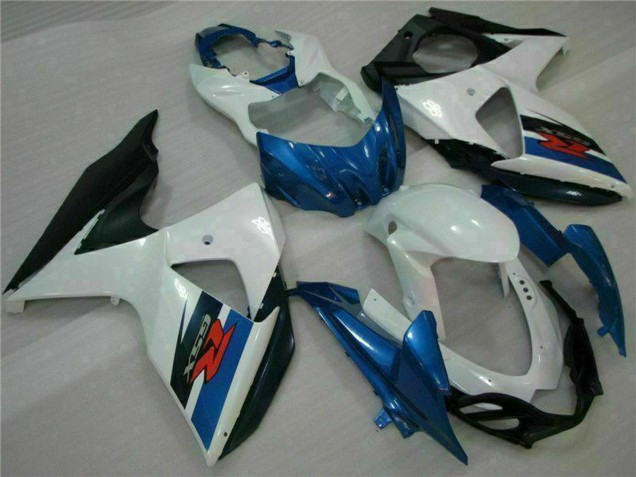 2009-2016 Suzuki GSXR 1000 Abs Fairings Kits - White Blue Black Canada for Sale