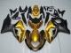 2009-2016 Suzuki GSXR 1000 Motorcycle Fairings - Gold Matte Black Canada for Sale
