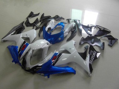 2009-2016 Suzuki GSXR 1000 Motorcycle Fairings - White Blue Black OEM Style Canada for Sale