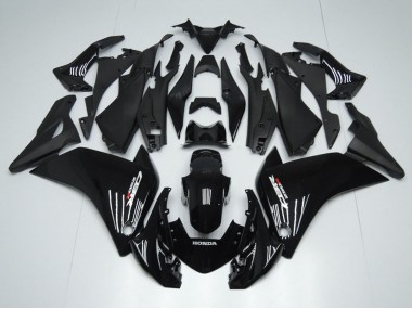 2011-2015 Honda CBR250RR Motorcycle Fairings - Glossy Black Matte Black Canada for Sale
