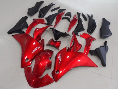 2011-2015 Honda CBR250RR Motorcycle Fairings - Red Matte Black Canada for Sale