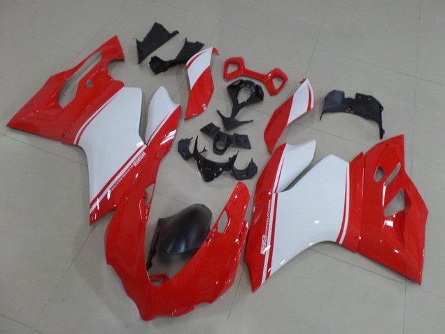 2011-2014 Ducati 1199 Motorcycle Fairings - Red White Black Canada for Sale