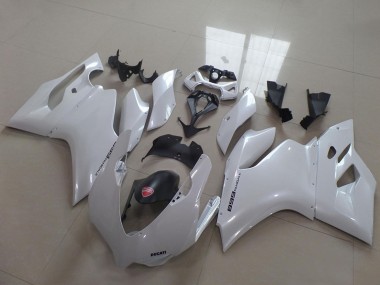2011-2014 Ducati 1199 Motorcycle Fairings - White Black Canada for Sale
